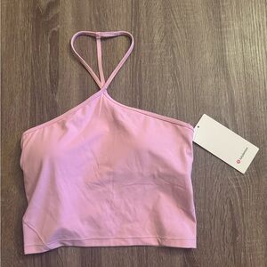 New with tags lululemon Align T-Strap Tank Top
Baby Pink, size 8. Vita Pink.